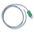 Thermocouple isolé pour Testo 925,soie de verre ,flexible long 800mm (TCtype K)