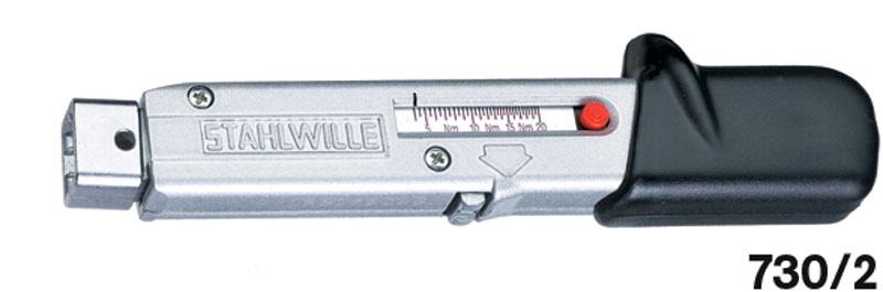 Stahlwille MANOSKOP 730 Clés de base avec attachement pour embouts 8-40 N m