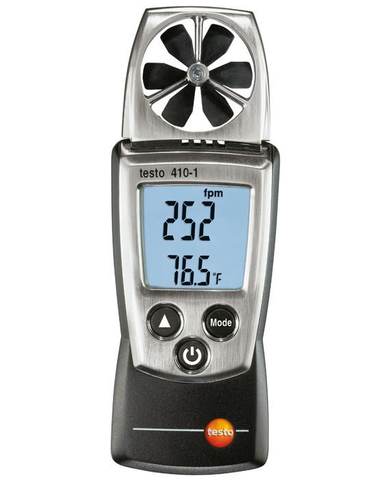 Testo 410-1 - Anémomètre à hélice en format de poche