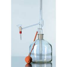 BURETTE AUTOMATIQUE EN VERRE/BLANC CA 10ML SCHOTT