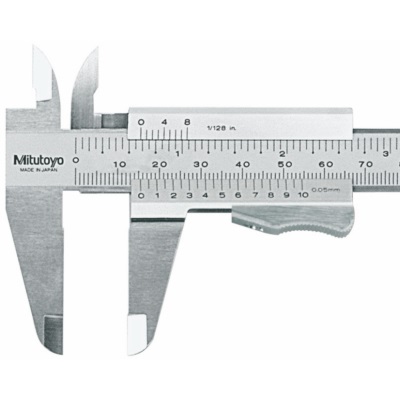 Pied à coulisse à vernier autobloquant Mitutoyo 531-122 Métrique/Inch Portée 150.mm / 0-6