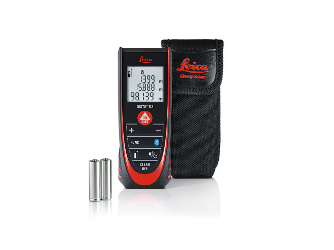 Distancemètre Leica DISTO D2 Bluetooth - 100m - Précision ±1.5mm